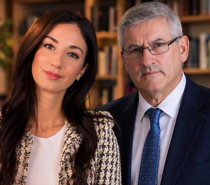 José María y Raquel, de Abadía Consultores